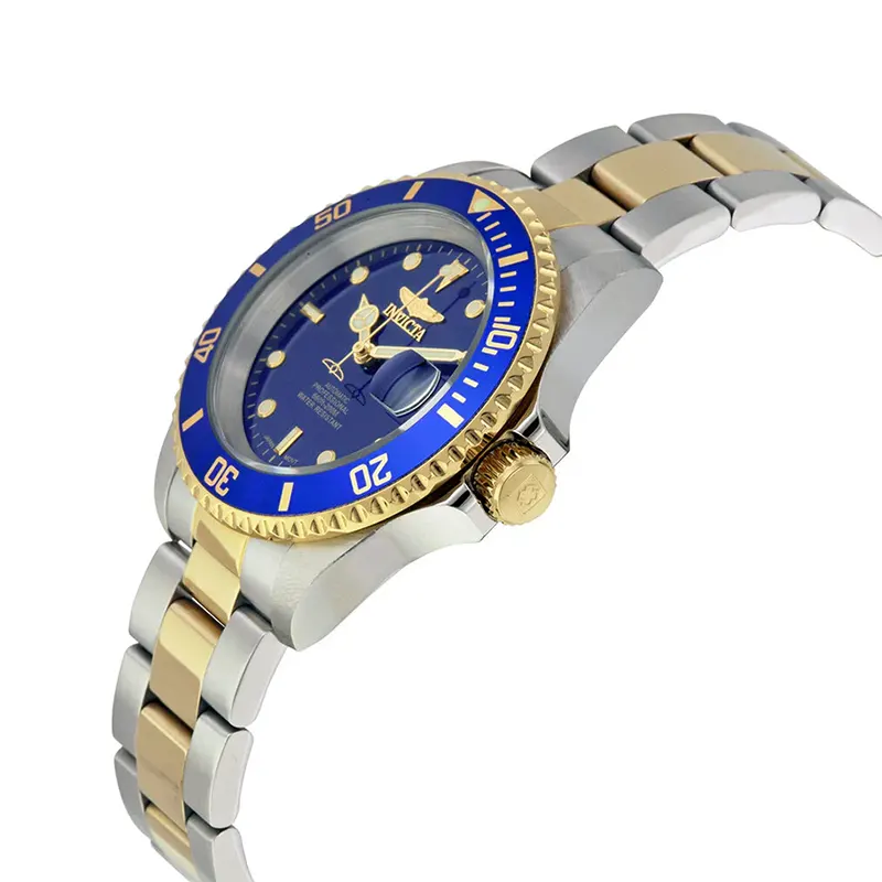 Invicta Pro Diver Blue Dial Two-tone Automatic Men's Watch- 89280B